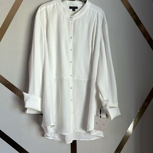 VICTORIA BECKHAM Long-Sleeve Blouse